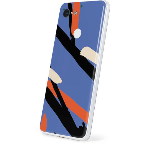 Abstract Lines Google Pixel 3 Skin
